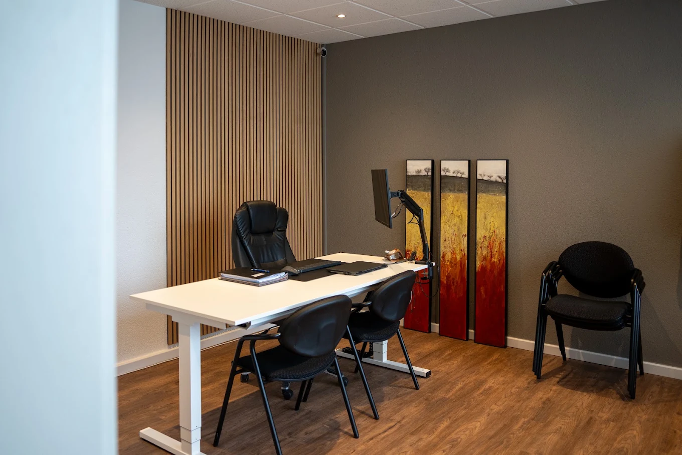 Le bureau de l’agence Brodard pour accueillir et accompagner les familles